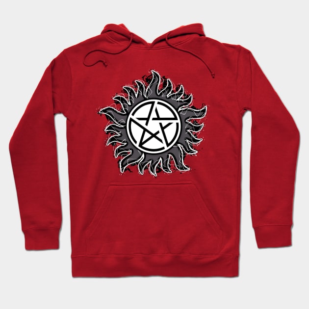 Supernatural Logo Hoodie by karutees